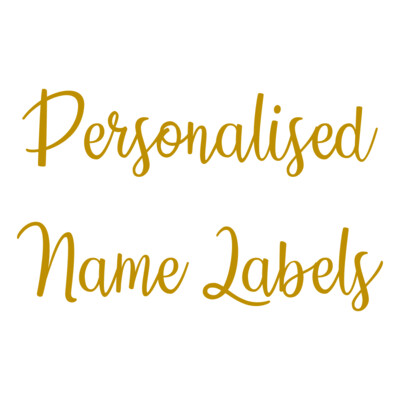 Personalised Name Labels