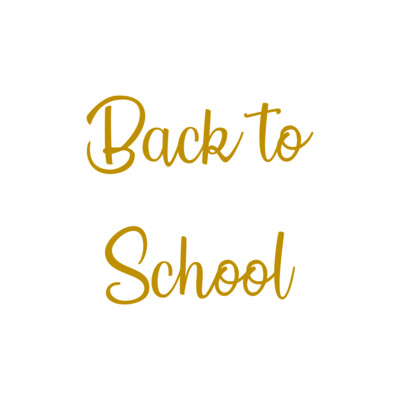 Back to School