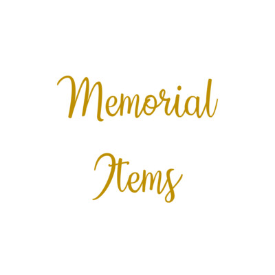 Memorial Items