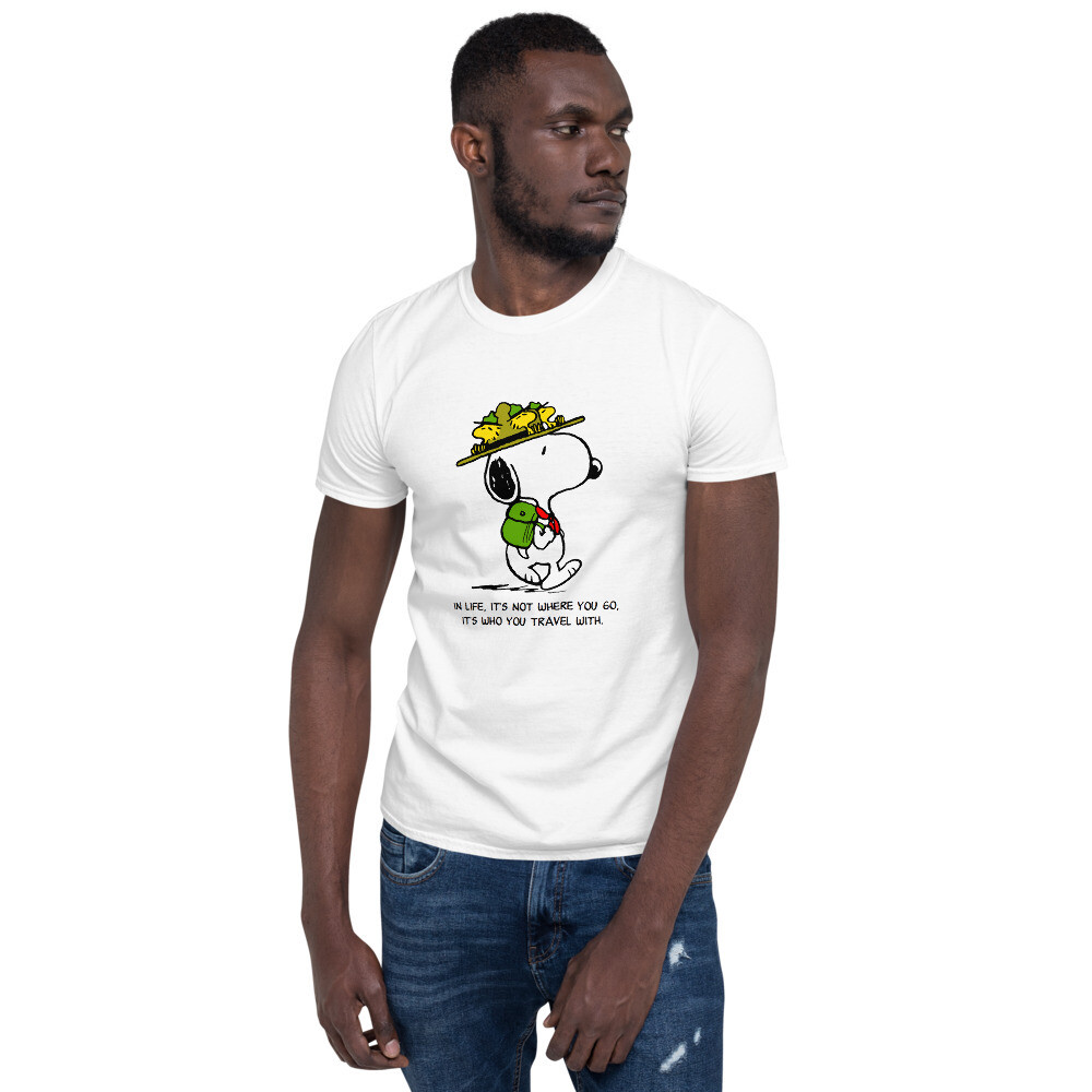 Snoopy &quot;In Life&quot; Short-Sleeve Unisex T-Shirt