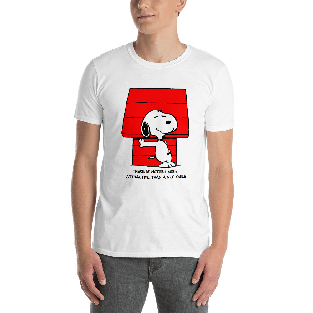 Snoopy &quot;Nice Smile&quot; Short-Sleeve Unisex T-Shirt