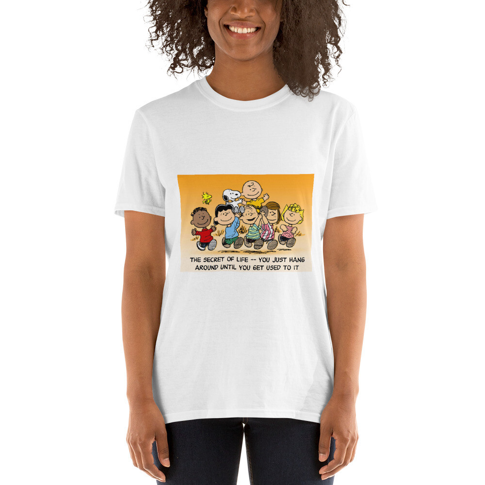 Charlie Brown &amp; Friends &quot;Secret of Life&quot; Short-Sleeve Unisex T-Shirt