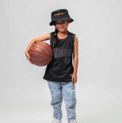 #ABRK Kids Basketball Jersey - Black
