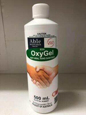 Oxygel Hand Sanitiser 500mL