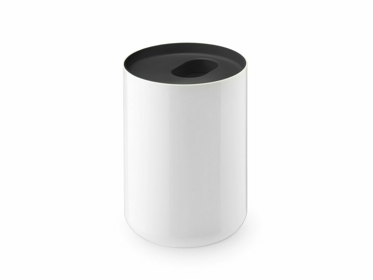 LUNAR Mülleimer, schwarz