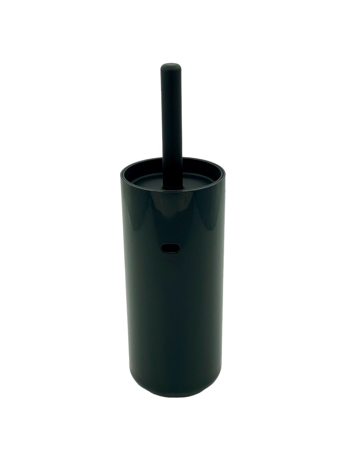 LUNAR Toilettenbürste stehend, schwarz / schwarz