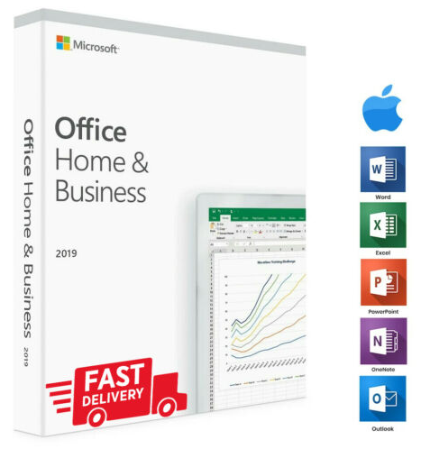 Microsoft Office Home and Business 2019 For Mac Lifetime -INSTANT-All Language