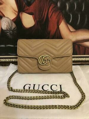 NEW Gucci Handbag Exclusive Collection - Leather Shoulder Bag - Original - High-Quality