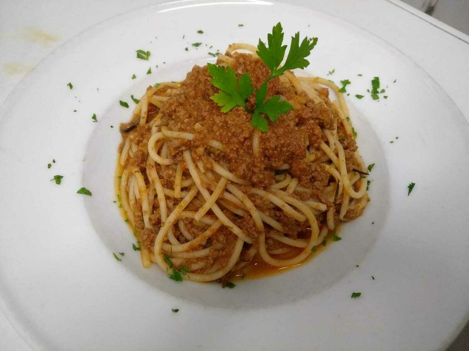 Espaguetis a la Boloñesa