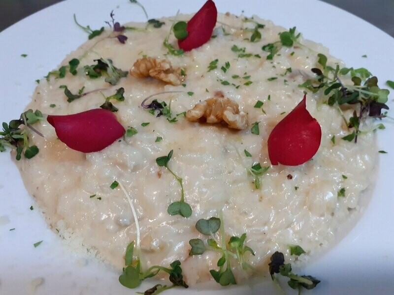 Risotto de Gorgonzola y Nueces