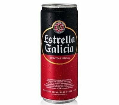 Estrella Galicia lata 33 cl