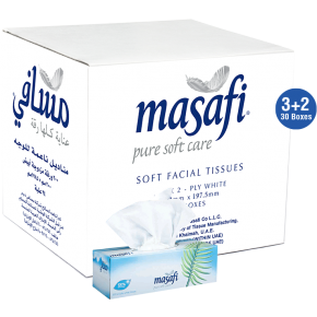 Masafi Facial Tissue 150x2 PLY 30pcs