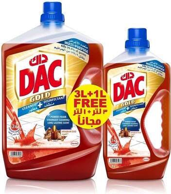 Dac Gold 3L Arabian OUD + 1Ltr Dac Free