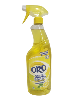 Oro Multi-purpose cleaner Degreaser Spray Lemon 1Ltr 