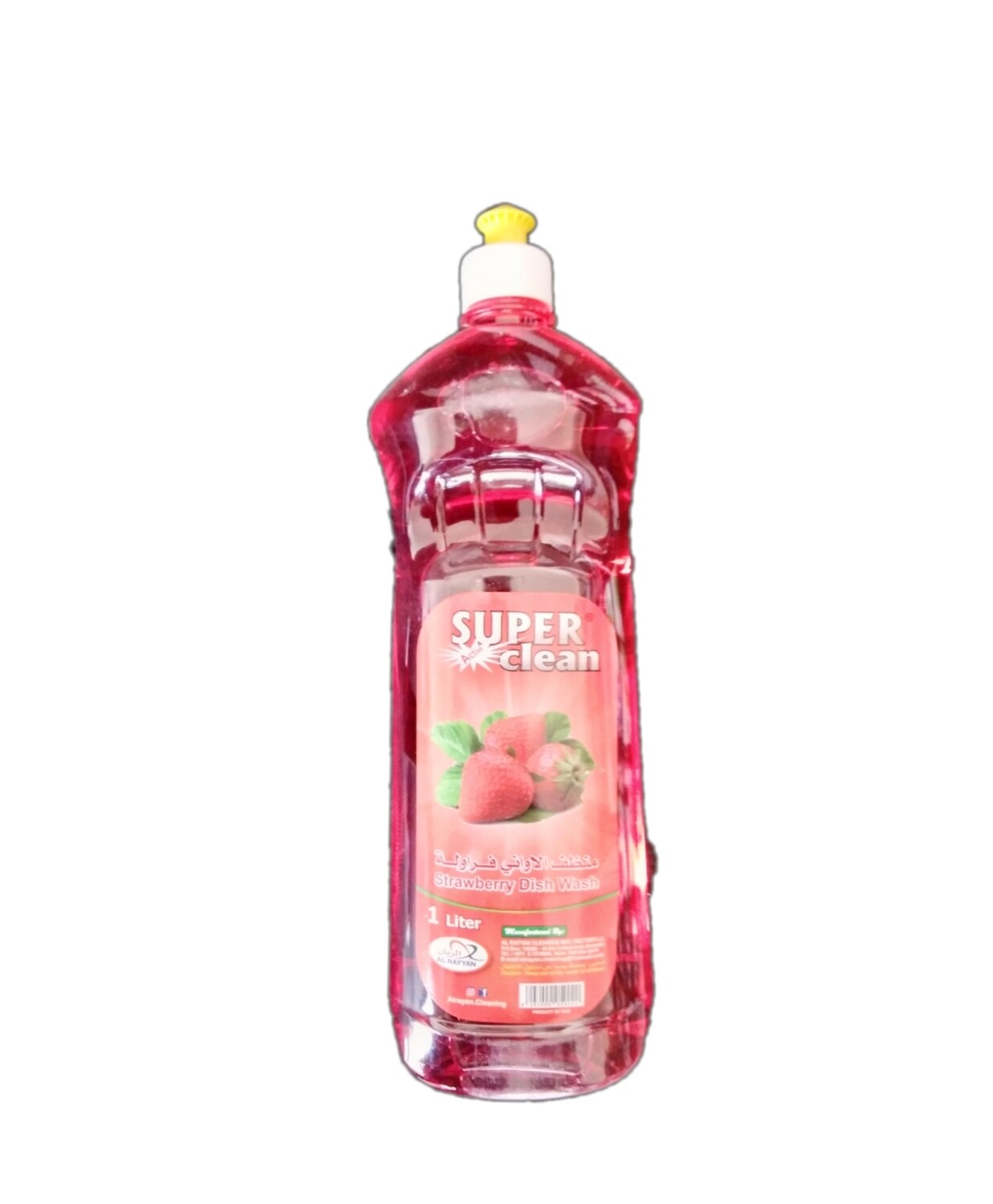 Super Clean Strawberry Dishwash 1L