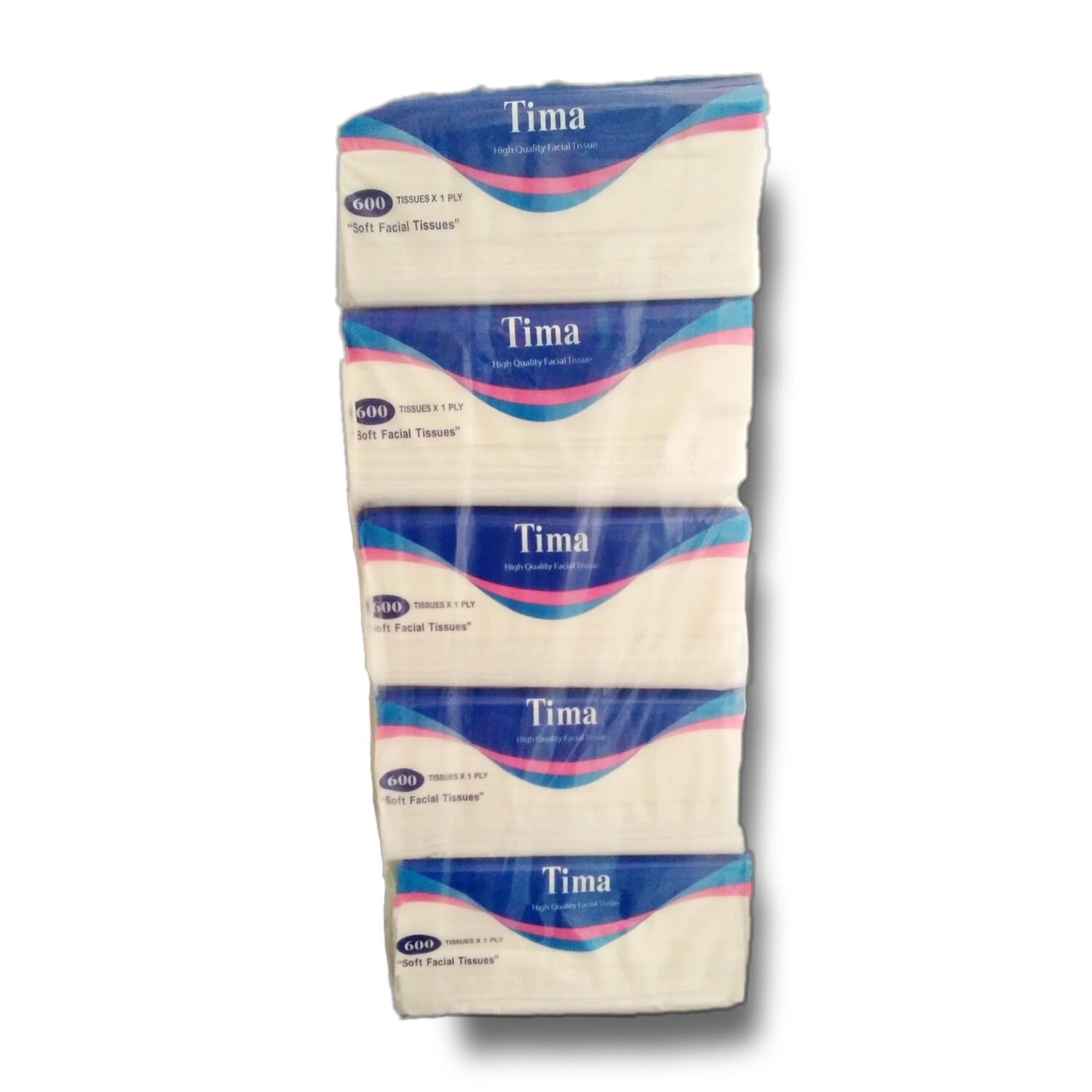 Tima High Quality Soft Facial Tissue 600plyx30pc