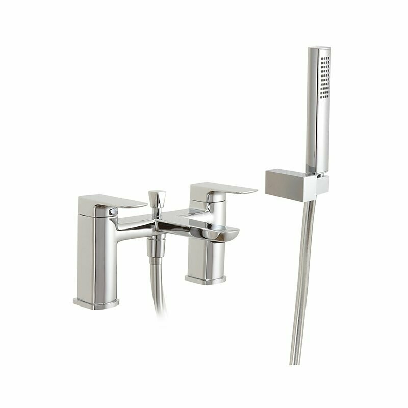 ABACUS - LOGIC CHROME BATH FILLER SHOWER