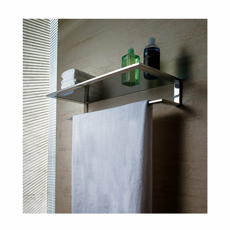 ABACUS - PURE STAINLESS STEEL SHELF TOWEL BAR