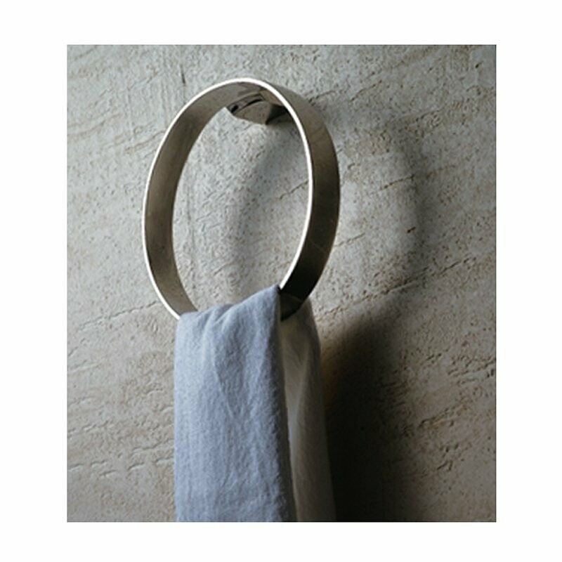 ABACUS - PURE STAINLESS STEEL SINGLE TOWEL RING