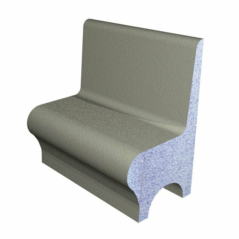 ABACUS - STRAIGHT SHOWER SEAT - HIGH BACK