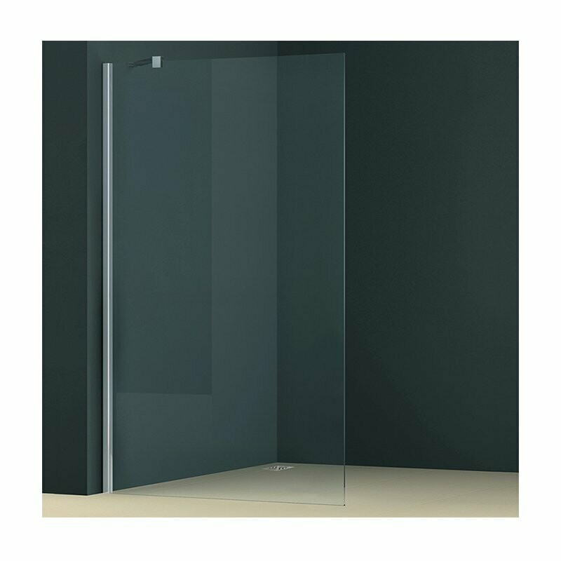 ABACUS - M SERIES FIXED WALK IN SHOWER SCREEN END PANEL - 850MM