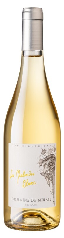 LES MIRLANDES BLANC 2018 BIO - 75 cl