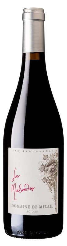 LES MIRLANDES ROUGE 2017 BIO - 75 cl