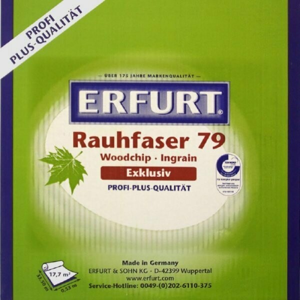 Raufaser sehr grobstrukturiert