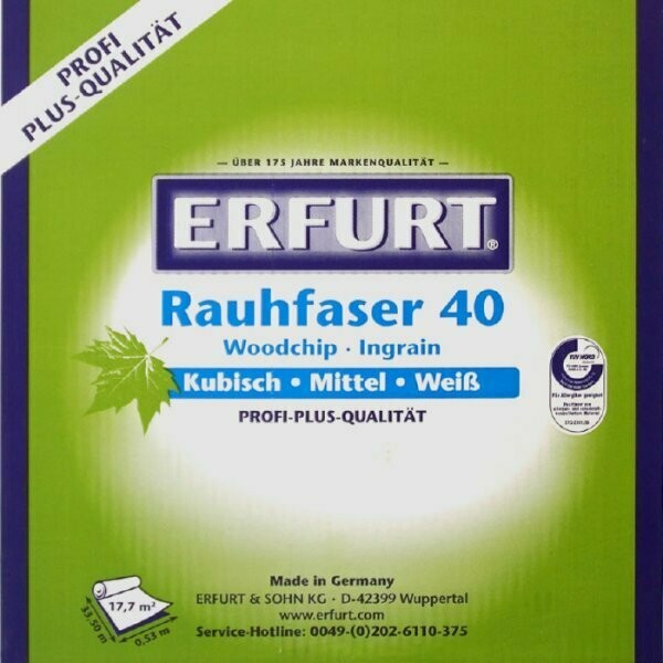 Raufaser feinstrukturiert