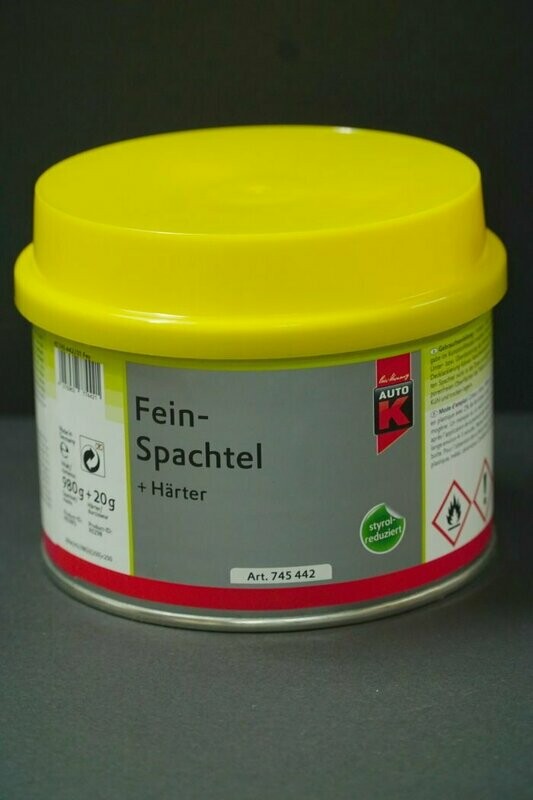 Auto K - Fein-Spachtel + Härter
