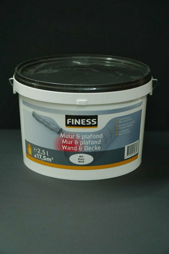 Finess - Wand & Decke - helle Farbtöne