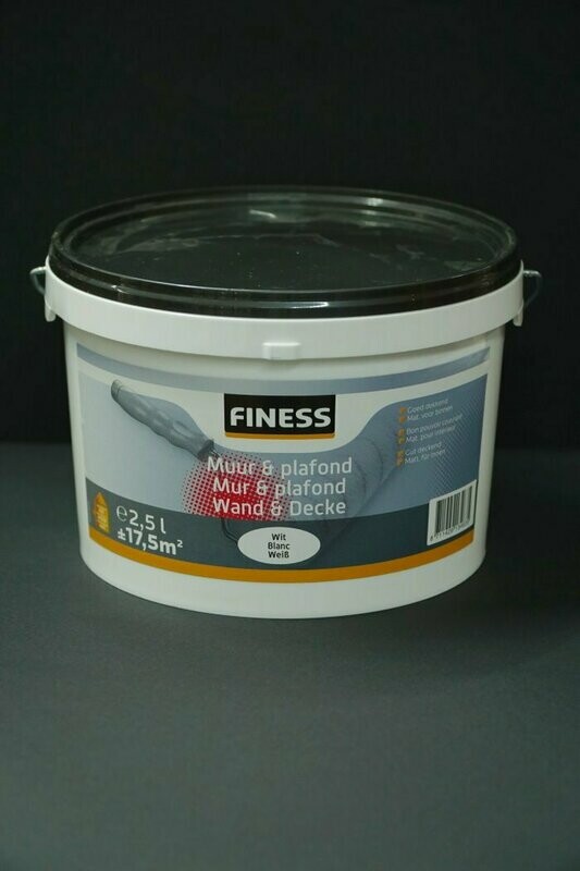 Finess - Wand & Decke - helle Farbtöne