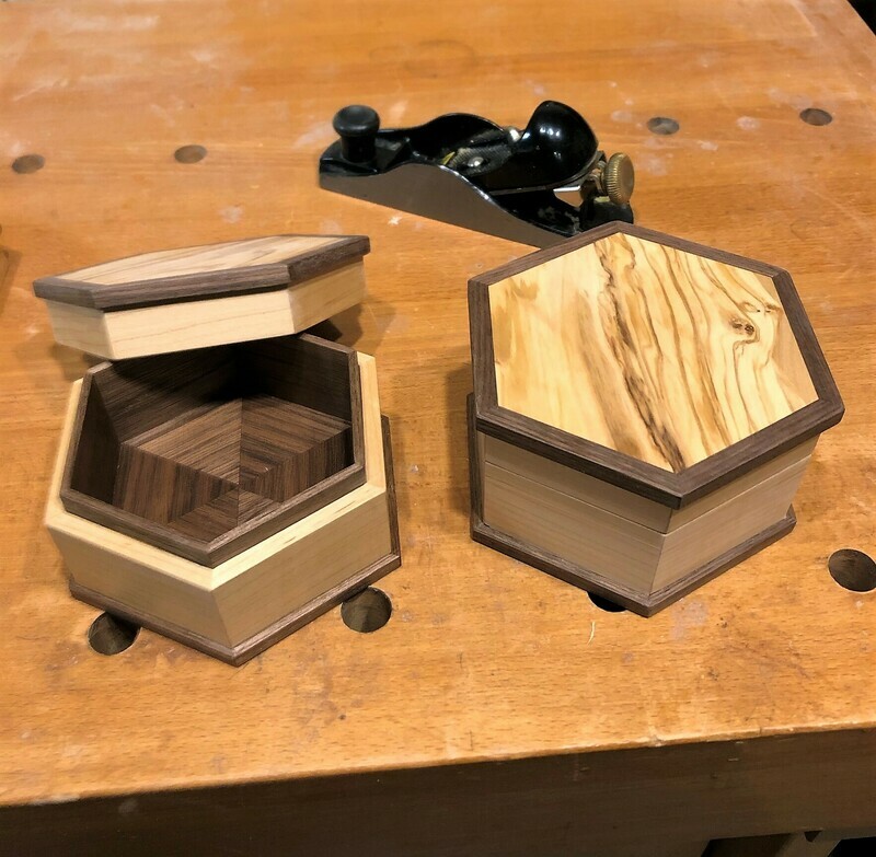 Hexagonal Keepsake Box