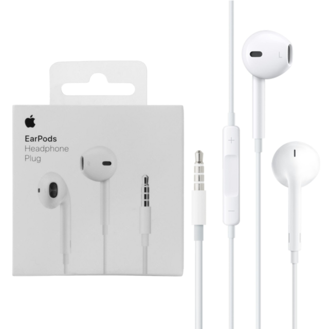 Apple EarPods with 3.5mm headphone plug, Packaging: Retail