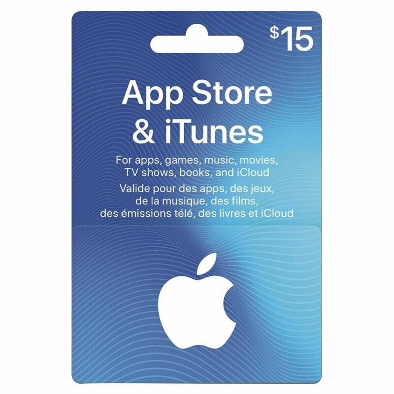 Apple itunes Card $15
