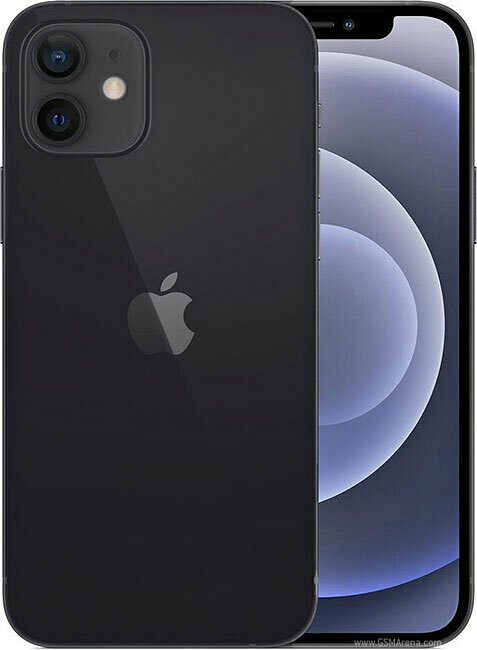 iPhone 12, colors: black, capacity: 64gb