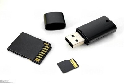 Memory Card/Memory Stick/External HD