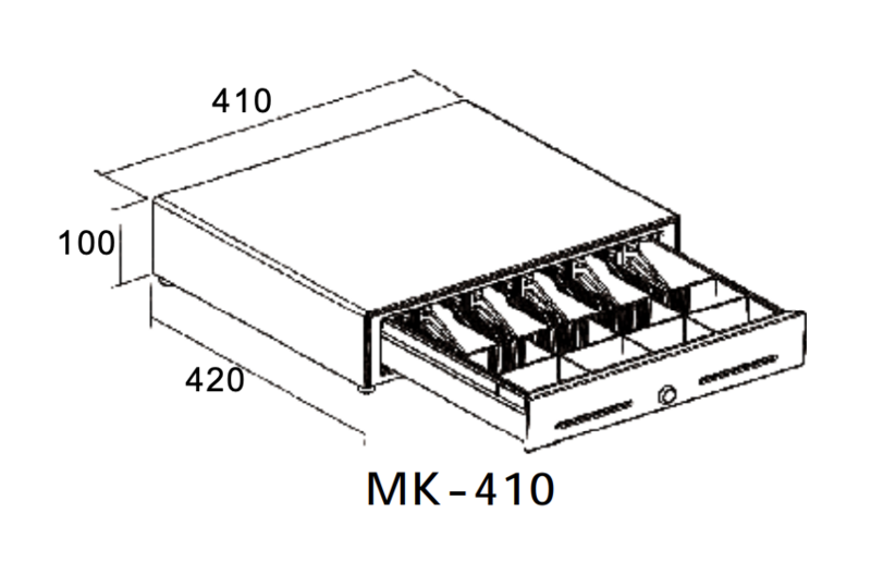 Kassalade MK-410 (gekoppeld)