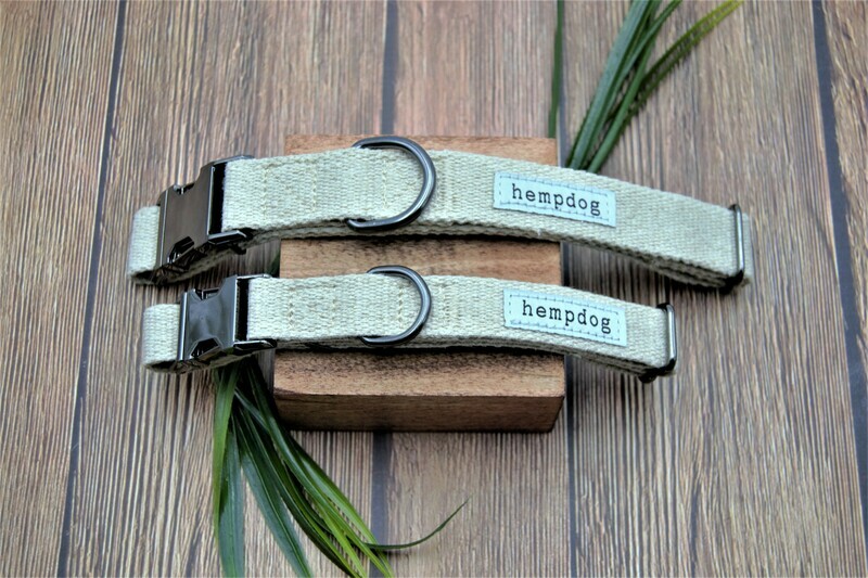 &quot;Raw&quot; Natural Hemp Collar