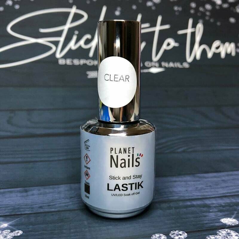 Planet Nails Lastik – Stick And Stay Soak Off Gel – 15Ml UV/LED