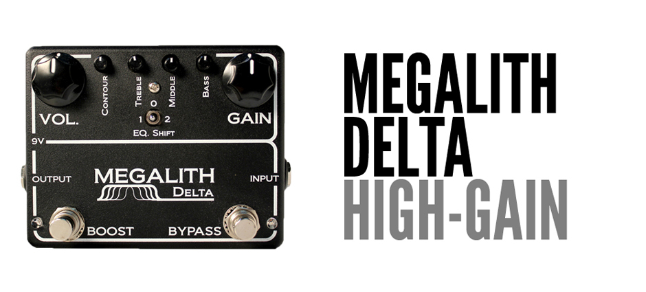 メガリスデルタV2 MEGALITH Delta v2 MIAUDIO エフェクターレビュー】MI Audio Megalith Delta V2 - yumo7の