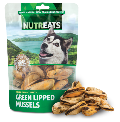 Nutreats Freeze Dried Green Lipped Mussel 50g
