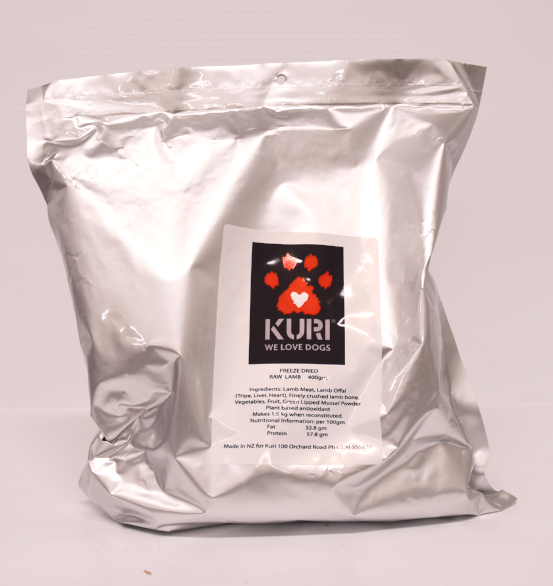 Lamb Freeze Dried Food 400g
