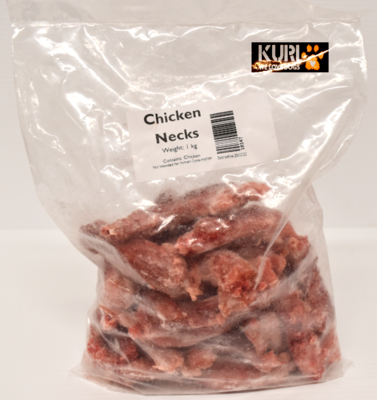Dog Food Chicken Necks 1kg