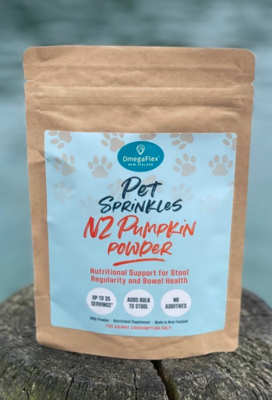 NZ Pet Food Sprinkle Pumpkin Powder