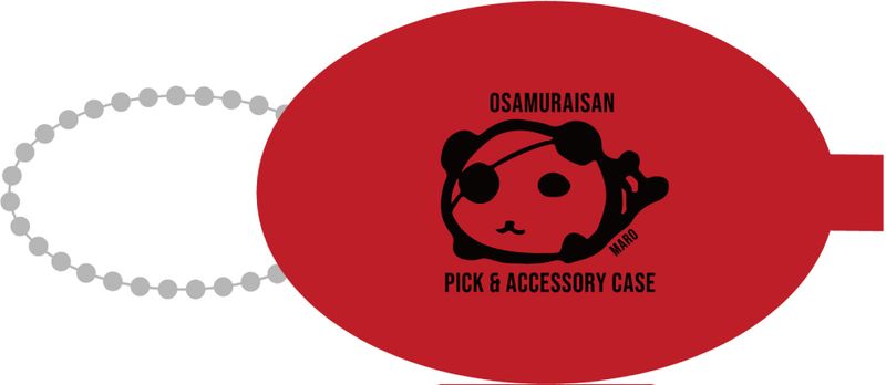 コイン＆ピックケース(RED)
