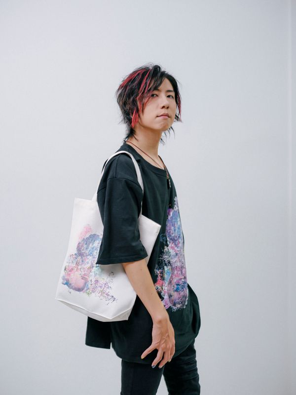 『紫陽花は縋り付く』トートバッグ