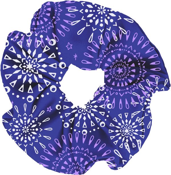 『祭囃子を抜け出して』花火シュシュ