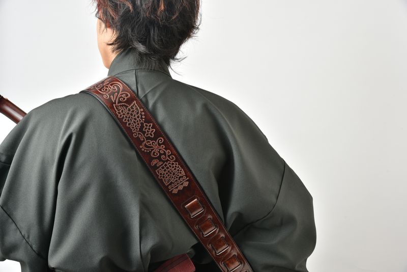 シグネチャーストラップ『HSP-OSAMURAISAN』栗梅