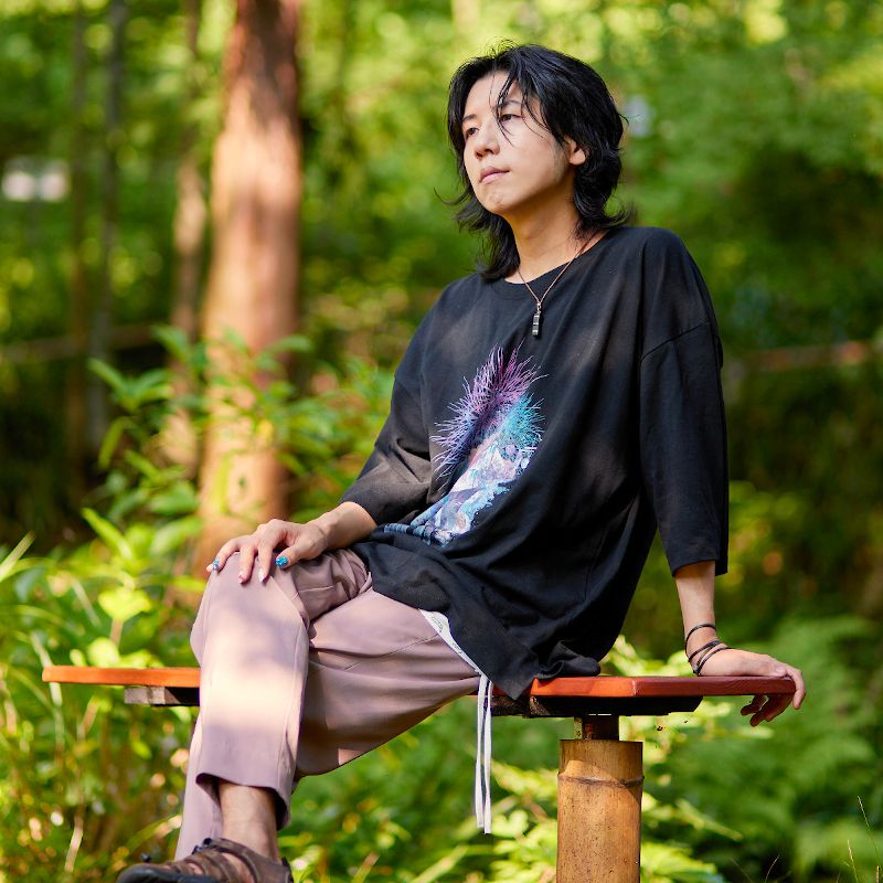 『祭囃子を抜け出して』BIG Tシャツ 【WHITE】